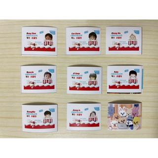 NEW🍫straykids4*3健達巧克力貼貼