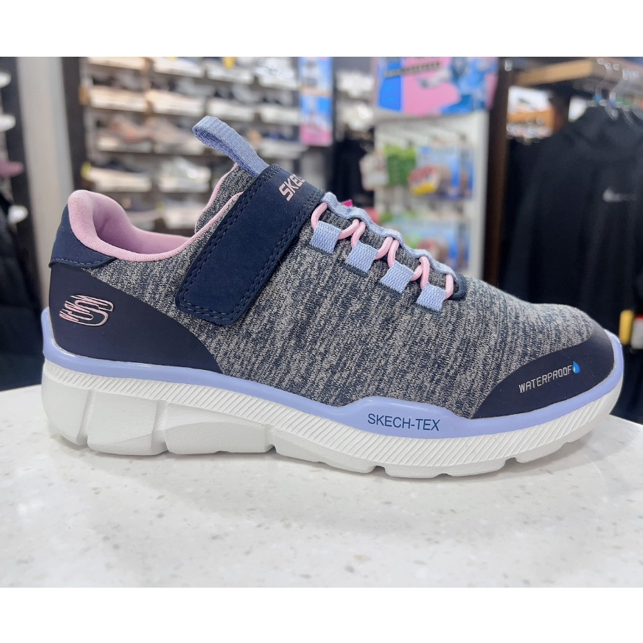 【MAZGO】零碼出清 SKECHERS 童鞋系列 中童慢跑鞋 中童運動鞋 女童 童鞋 防水 996463LNVPK