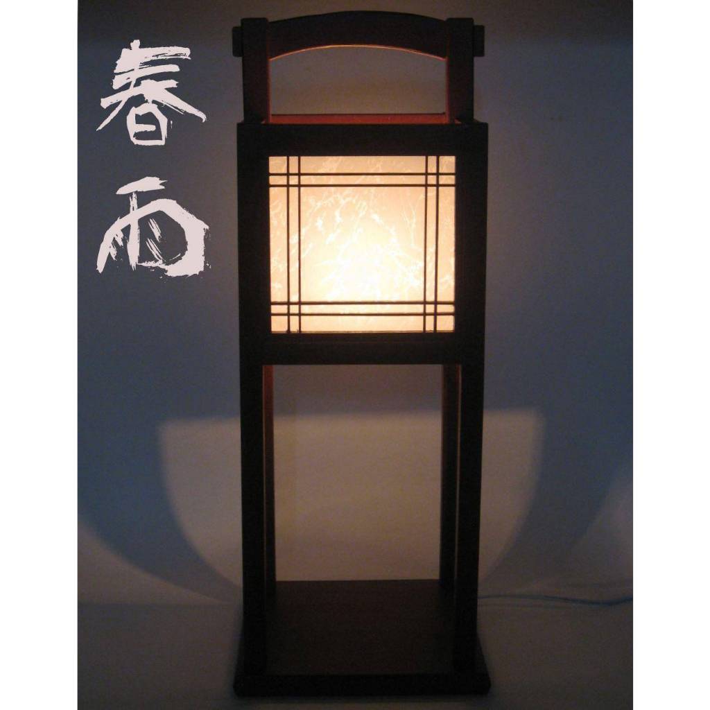 傳統日式燈具 日本行燈 春雨