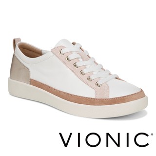 【VIONIC 法歐尼】Winny溫妮 經典不敗時尚百搭全天舒適牛皮綁帶休閒鞋