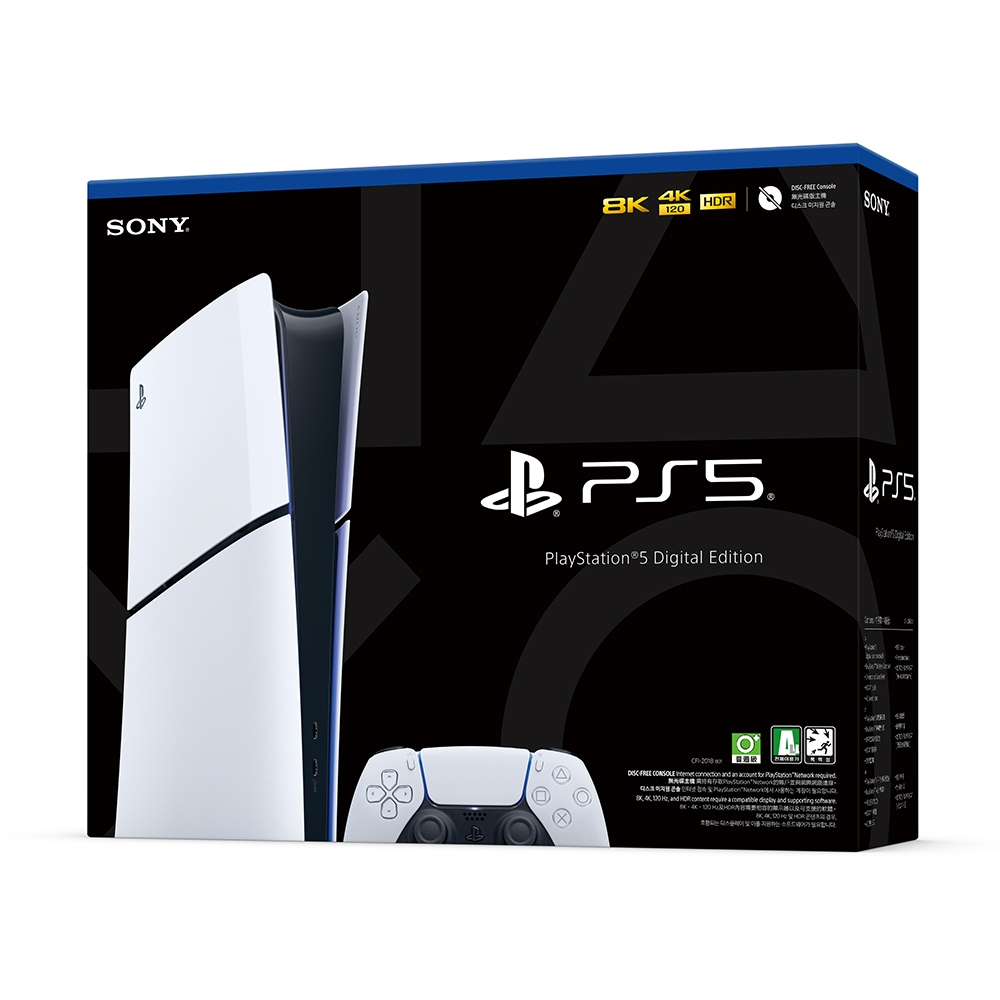 先看賣場說明  SONY SLIM PS5 主機 數位版 Slim PlayStation 5  CFI-2018B01