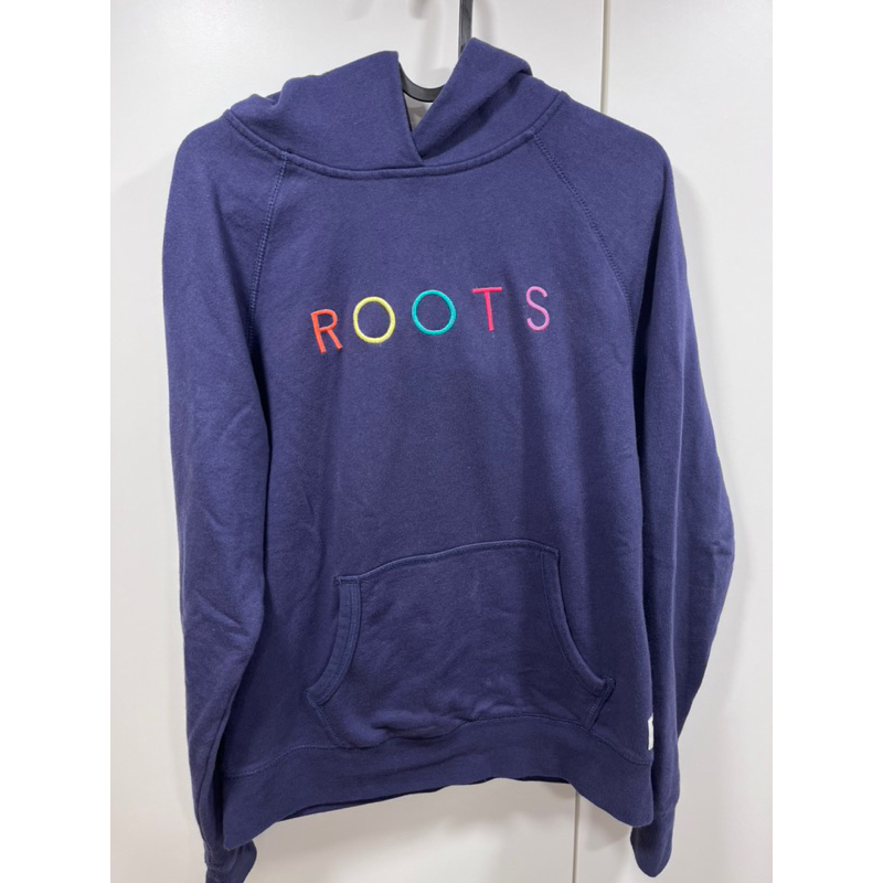 《二手》Roots 紫色帽T-s