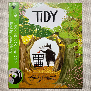 Tidy 附CD 平裝｜英文繪本｜Emily Gravett 整潔