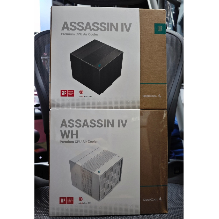 台灣公司貨✨【DEEPCOOL 九州風神】ASSASSIN IV 阿薩辛4 7導管 雙塔雙風扇 CPU散熱器 黑色/白色
