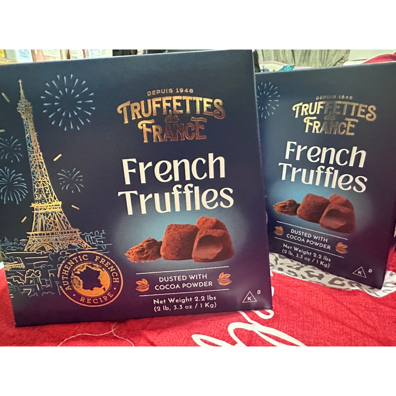 Truffettes de France 松露造型巧克力風味球 500公克  好市多