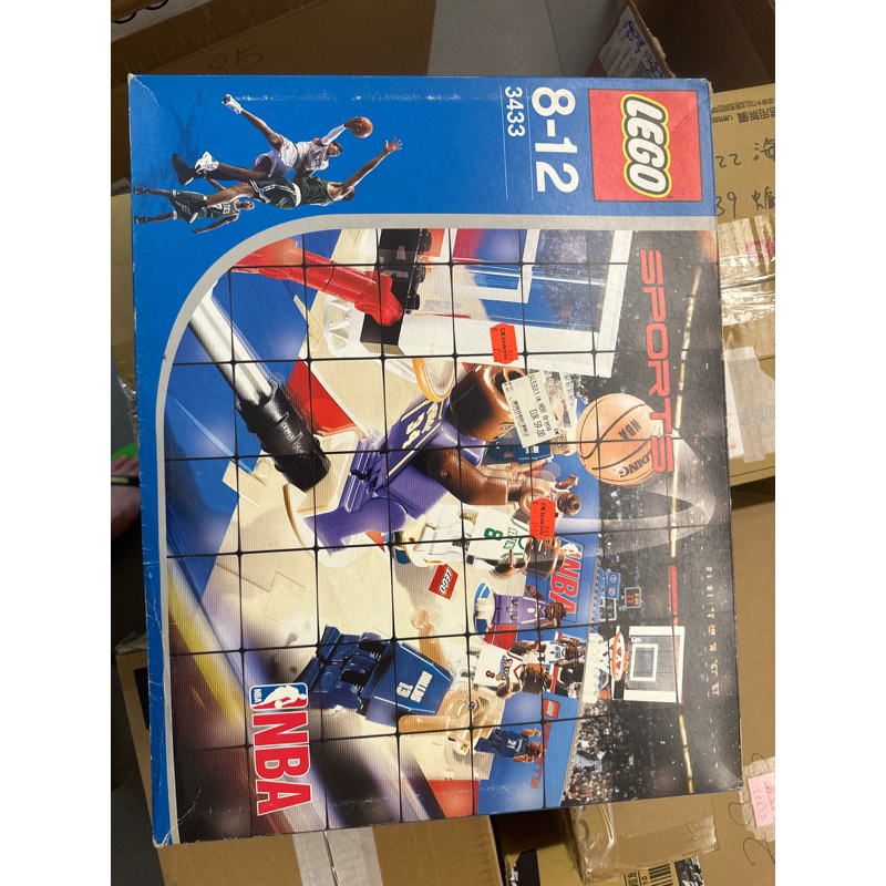樂高 Lego 絕版 3433 NBA 籃球 場景拆賣 不含人偶