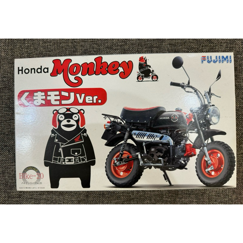熊本熊 Honda 1/12 monkey No.20  50週年機車模型摩托車