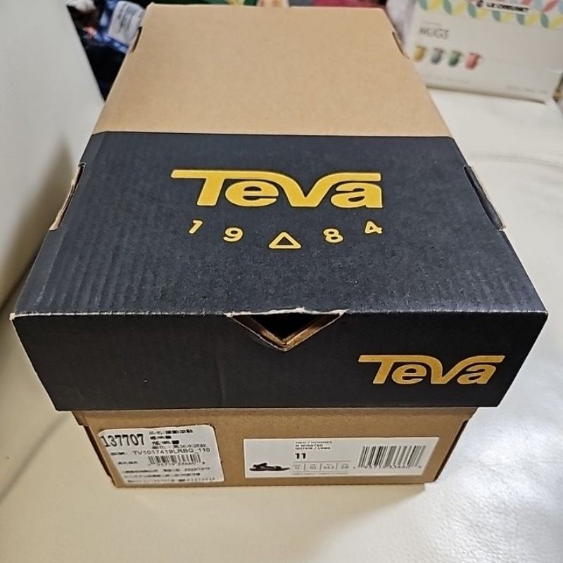 TEVA 男機能運動涼鞋M Winsted系列黑灰水波紋
