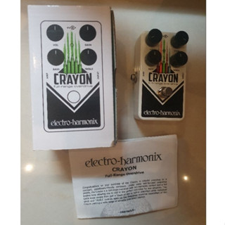 Electro-Harmonix Crayon Full-Range Overdrive 電吉他 破音 效果器 [破音]