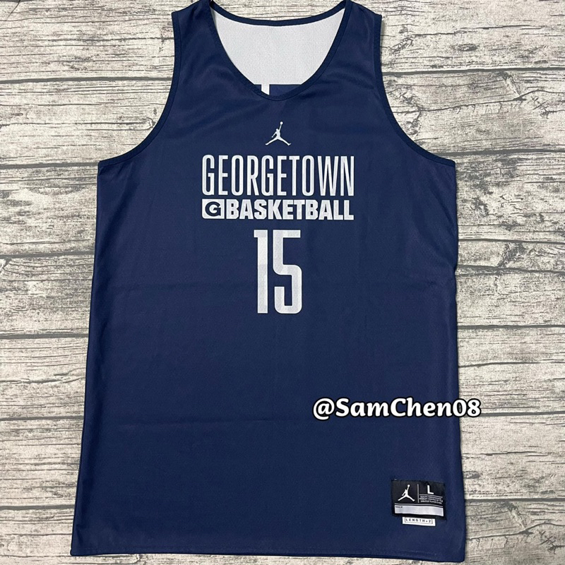 Jordan NCAA Georgetown 喬治城 球員版 練習衣 球衣 背心 短褲 籃球褲 Nike 短袖 長袖