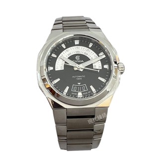 【CYMA】時尚造型機械腕錶02-0467-001 40mm 現代鐘錶