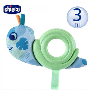 chicco ECO+安撫娃娃 慢慢蝸牛 安撫玩具 手握玩具 觸覺玩具 感官玩具 3-24M【公司貨】★千寶屋★