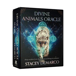 聖導動物指引卡｜Divine Animals Oracle｜44張,雙倍力量,野性,智慧結合並神聖交織 贈中文翻譯