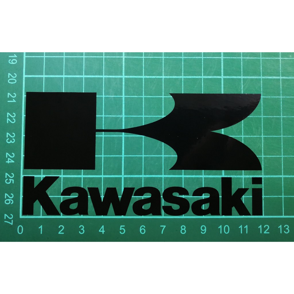 [PWTW] 川崎 Kawasaki 貼紙 割字 車貼 防水貼紙 重機貼紙 川崎重機 改裝貼紙 台崎