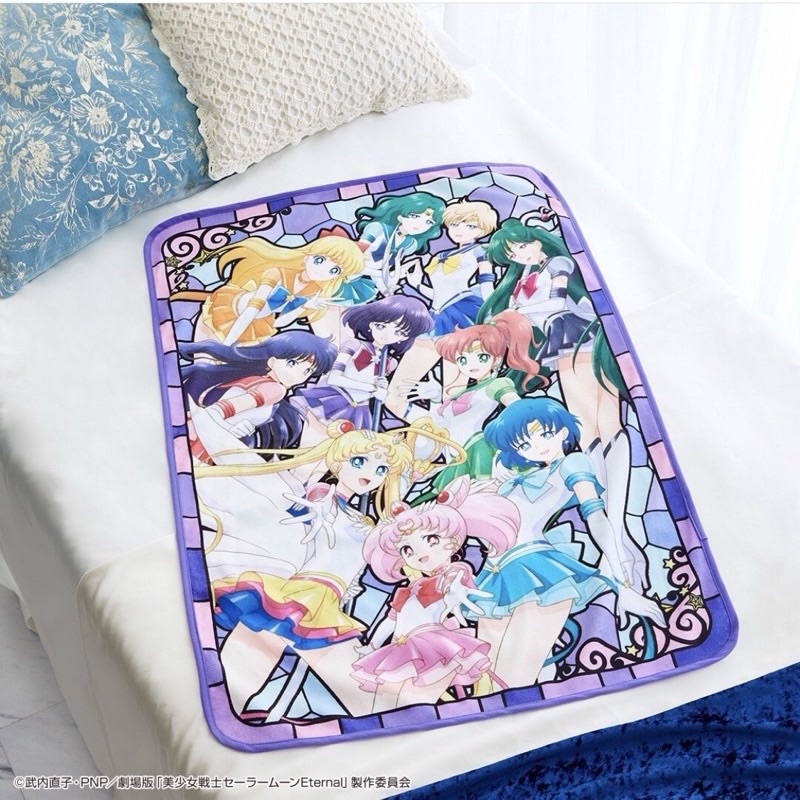 美少女戰士Sailor moon Eternal Sailor Guardians 毛毯 金證 日版 毯子 毛毯