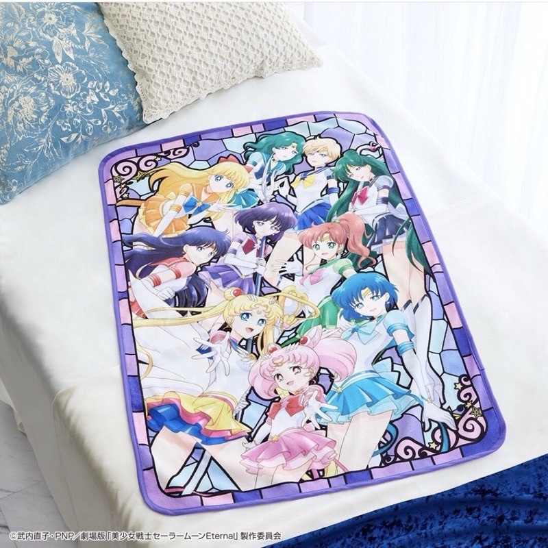 美少女戰士 Sailor moon Eternal絕版收藏 一番賞 冷氣毯 毛毯 金證 日版 毯子 毛毯