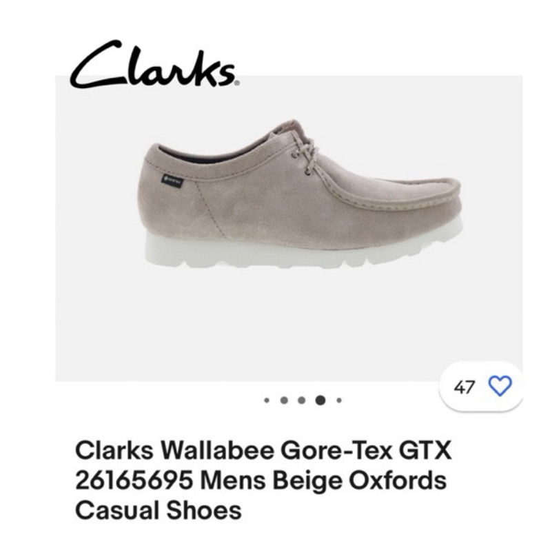 其樂CLARKS  ORIGNAL Wallabee GORE TEX袋鼠鞋SAND SUEDE 駝色 袋鼠靴