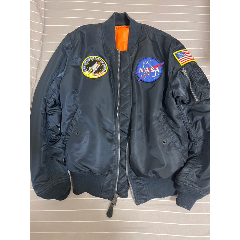 Alpha Industries MA-1外套 S號 NASA