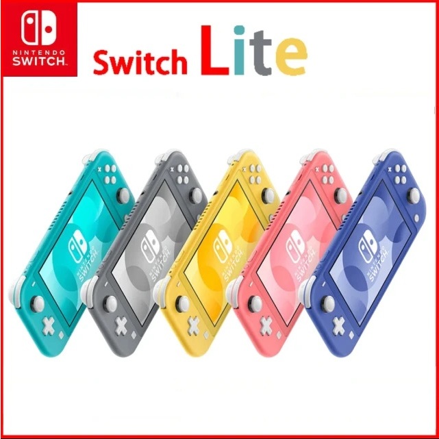 任天堂 Switch NS Lite MINI 主機 藍綠色 深藍色 台灣公司貨 (二手主機商品)【台中大眾電玩】