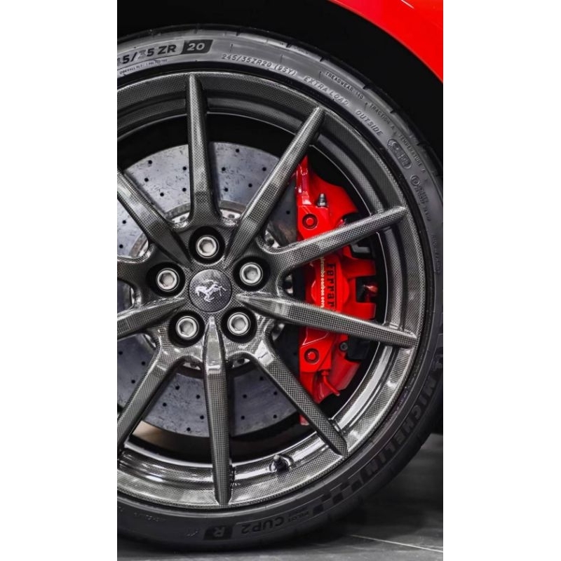 #Ferrari Carbon Fiber Wheels 20吋碳纖維鋁圈458 488 F8 296 GTB