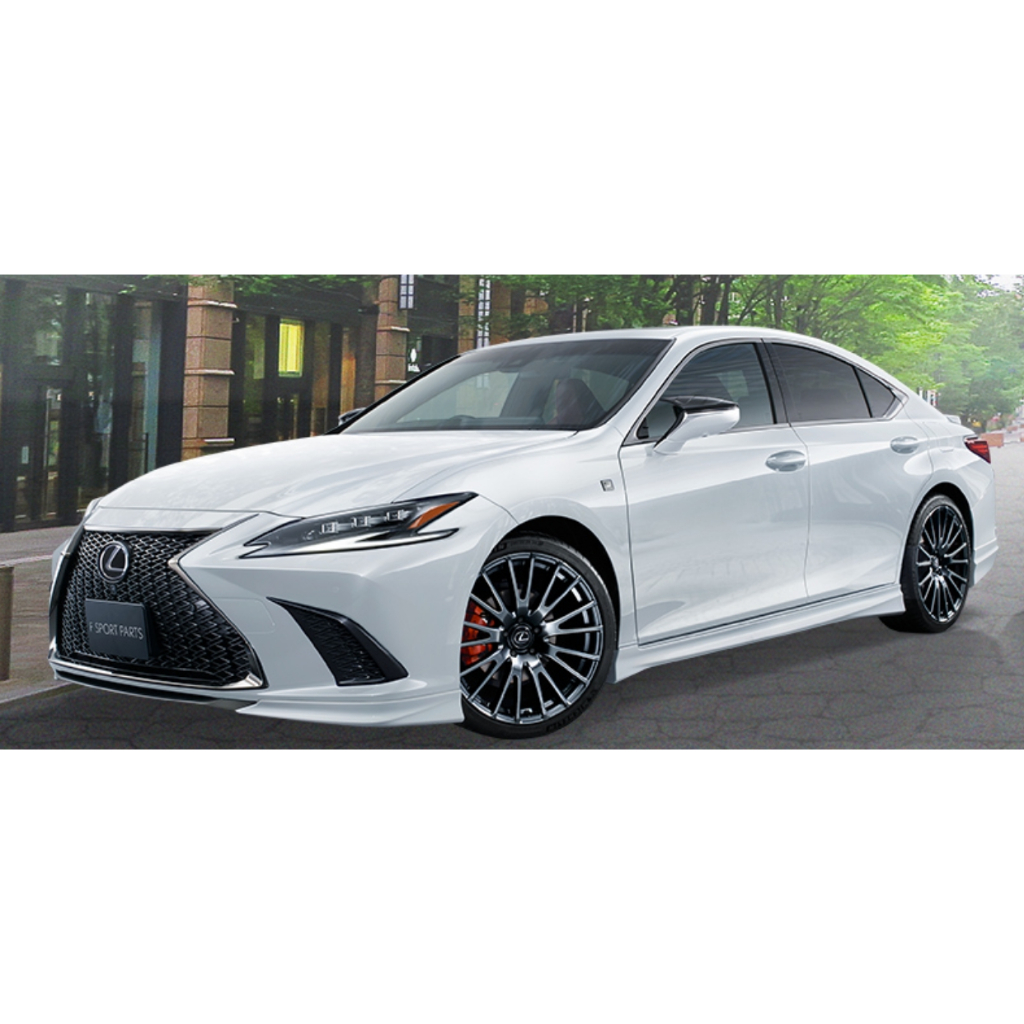 【明水自動車】 TRD LEXUS ES F SPORT版 前下巴 側裙 後下巴 排氣管 底盤拉桿