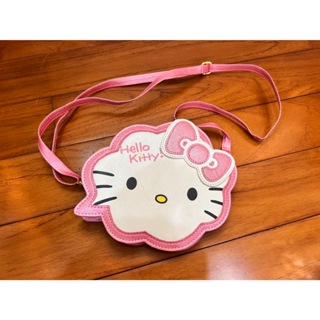 日本 Hello Kitty 兒童 斜背包 側背包 女童 可愛包包 小物收納 小物包