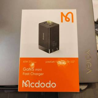 [Q-PAO] 全新 麥多多 Mcdodo GaN 65W 氮化鎵充電器-黑色 三頭 CH-1530 USB-C*2