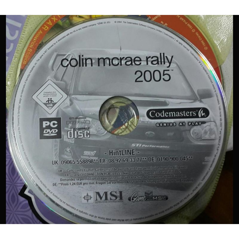 PC GAME:2005越野菁英賽_2005Colin McRae Rally/2手