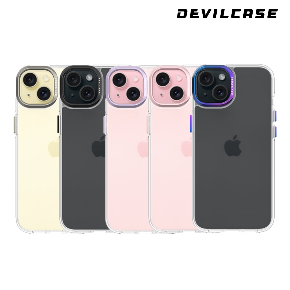 DEVILCASE iPhone 15 Plus 6.7吋 惡魔防摔殼 標準版2 (透明 手機殼)