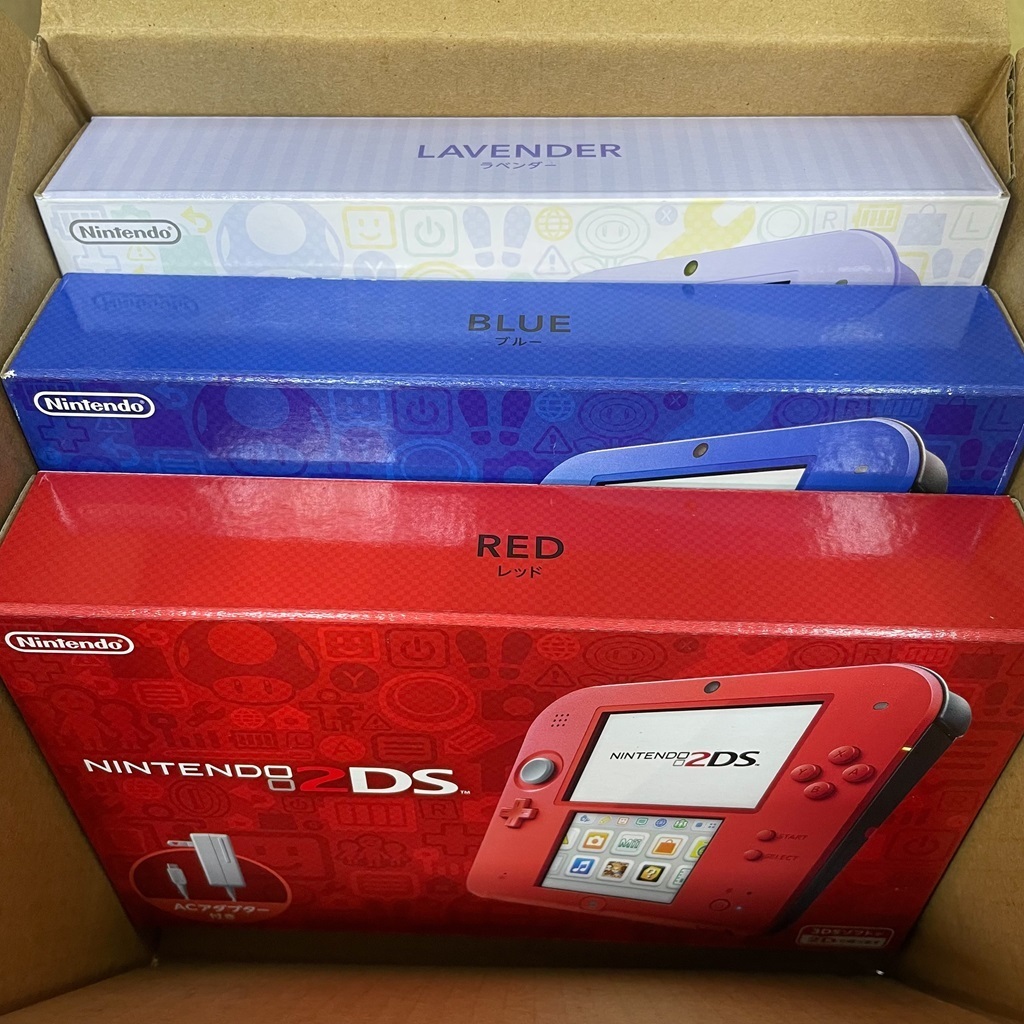 DS 全新 2DS 主機 紫 紅 藍 瑕疵品 日版