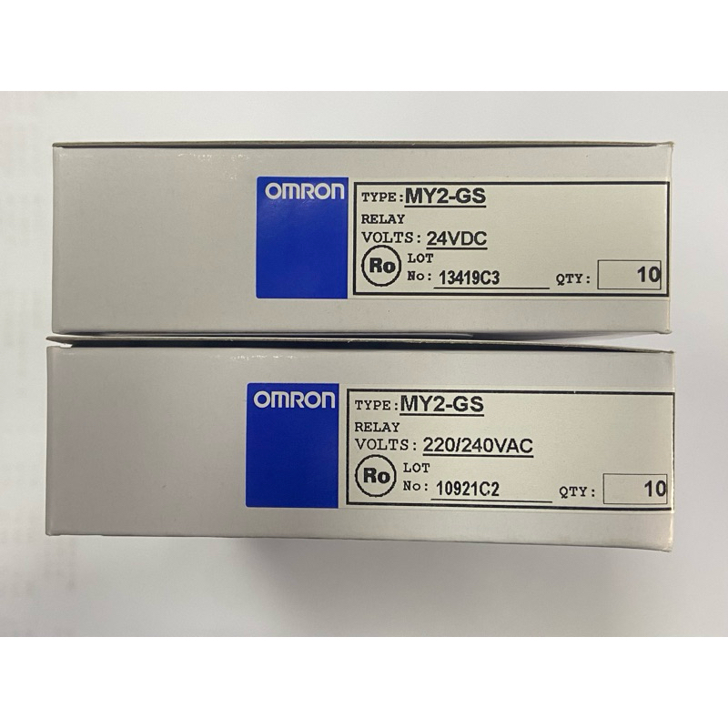 【原廠保固】OMRON 歐姆龍 MY2 MY2-J MY2-GS 繼電器 DC24、AC110、AC220