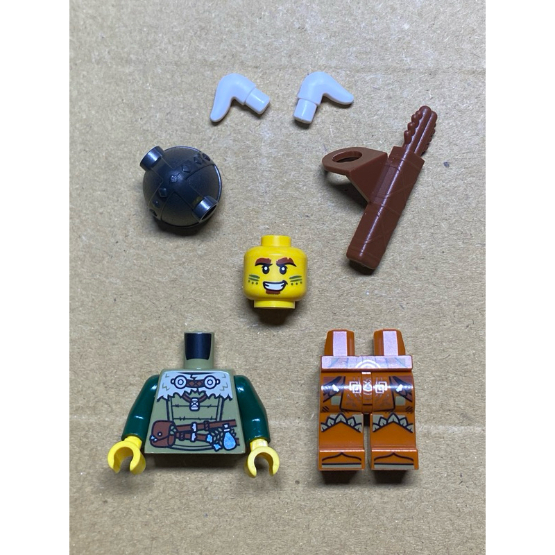 LEGO 樂高 人偶 維京弓箭手 IDEAS 21343 維京海盜村