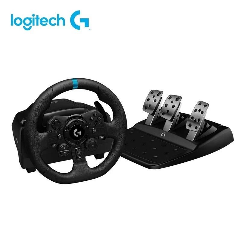 羅技 Logitech G923 賽車方向盤 可支援PS5 PS4 PC【飛鴻數位館】