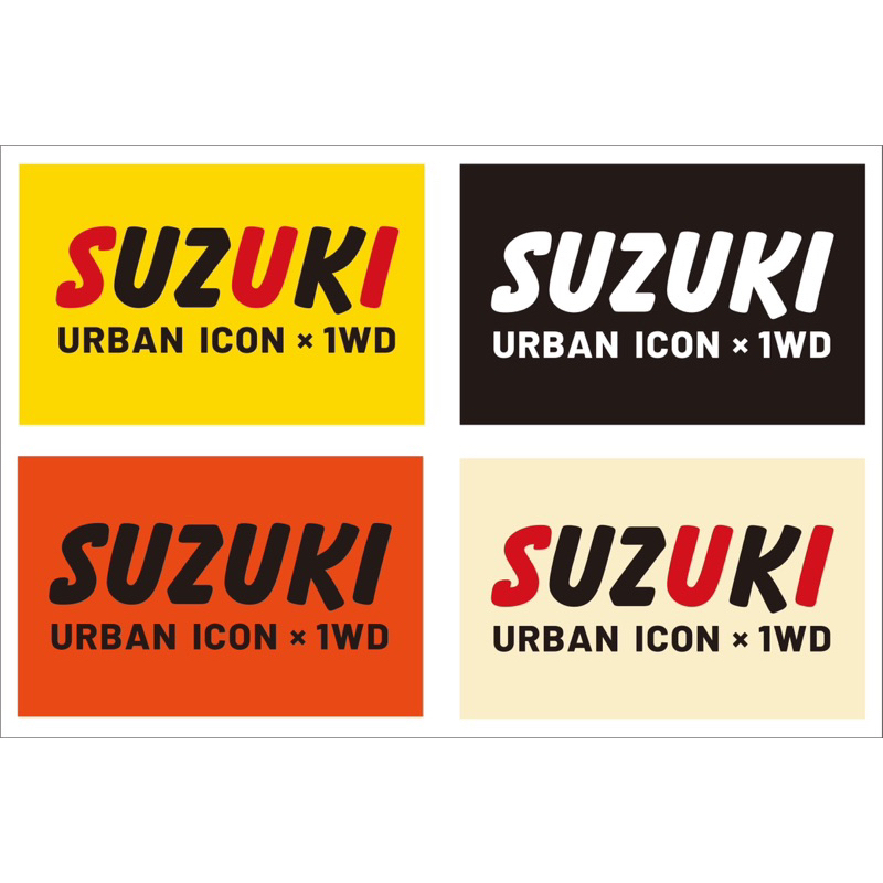 Suzuki Sui 鈴木 台鈴 機車貼紙 車貼 進口貼紙