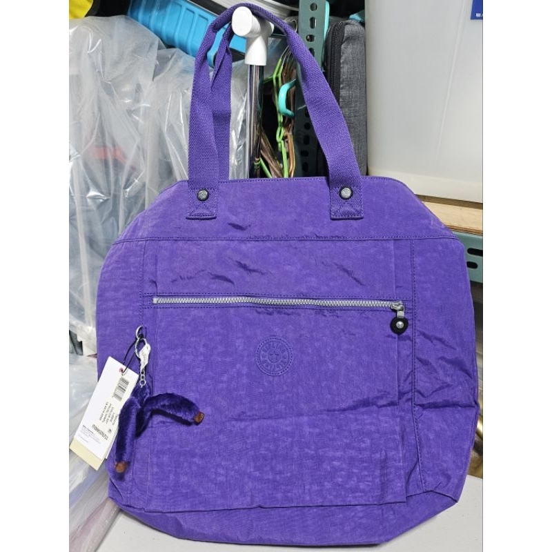 Kipling TM-5370紫色肩背包斜背包(全新品)