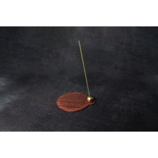 UNIC胡桃木線香盤/ 極簡銅球線香座/ 生命之花線香盤【可客製化】