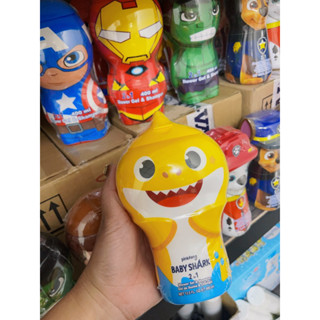 ❤️貝貝媽咪小舖❤️ 新款 鯊魚寶寶 洗髮沐浴 2合1 嬰兒用品 400ml