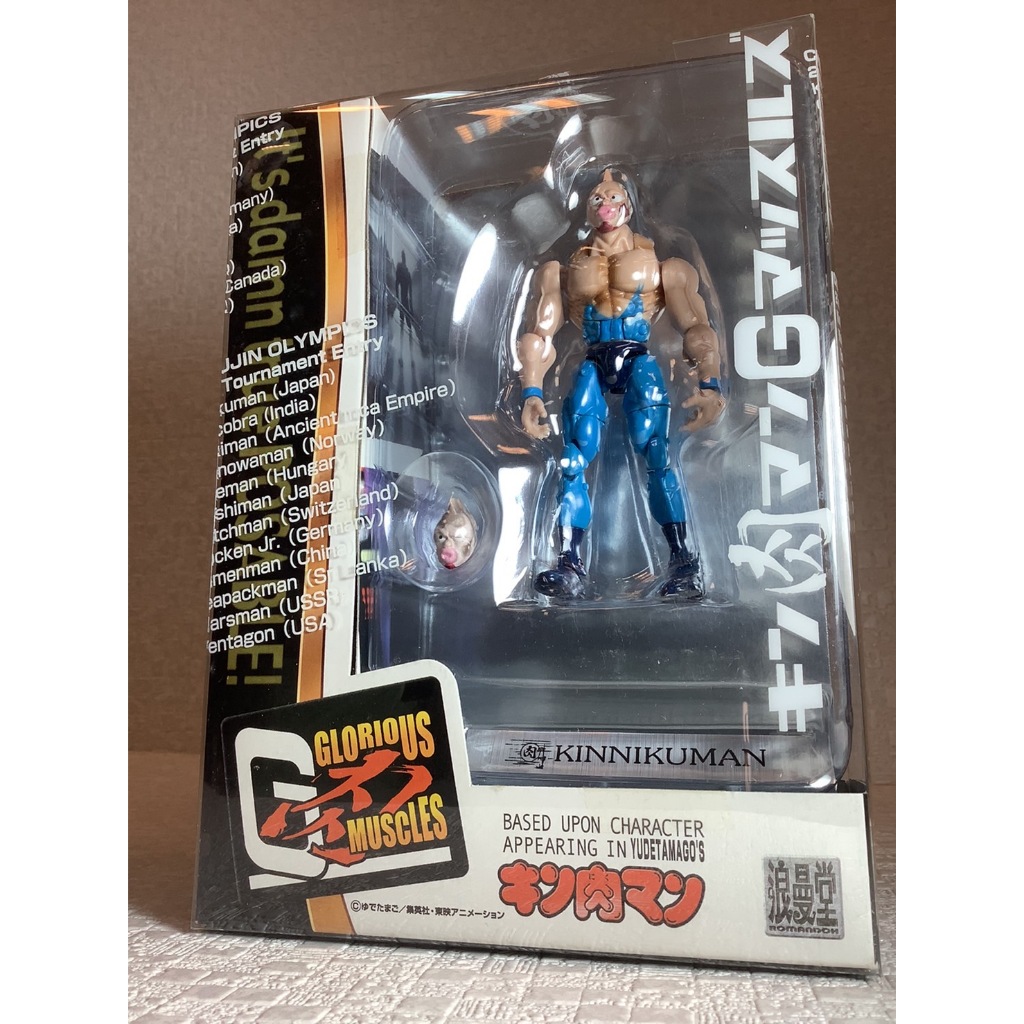 【烏力烏力屋】 日版　浪曼堂　金肉人　筋肉人　GLORIOUS MUSCLES　金肉人　已拆　內詳