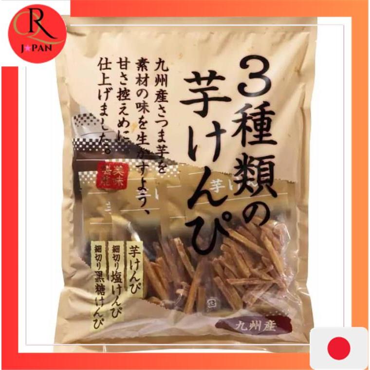 日本 九州產 地瓜薯條分享包 綜合地瓜薯條 600g（60g x 10 袋）日本直送