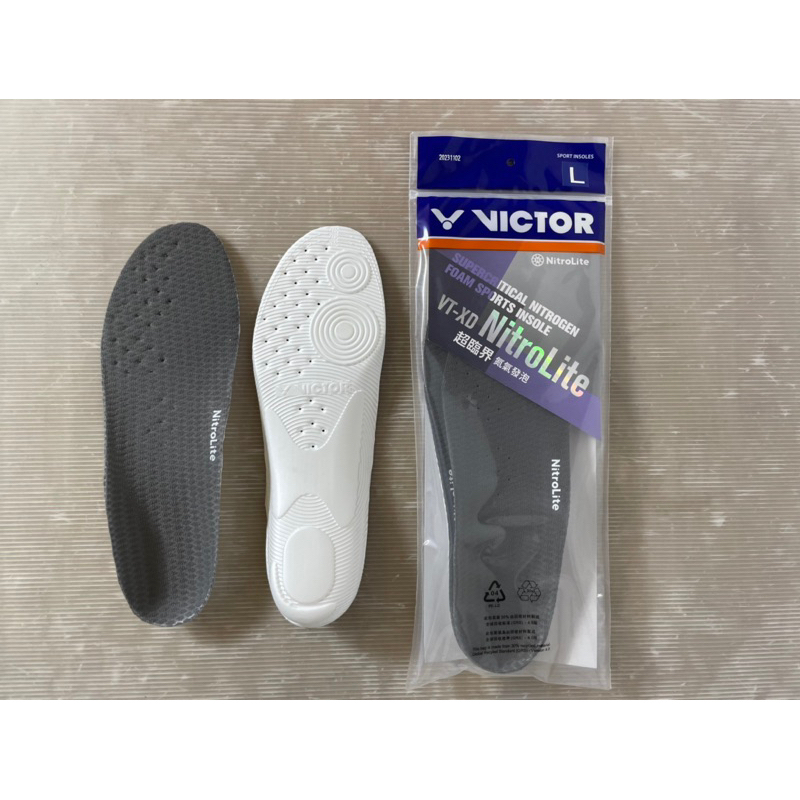 勝利 Victor 羽球鞋墊 VT-XD NitroLite 超臨界氮氣發泡運動鞋墊 鞋墊