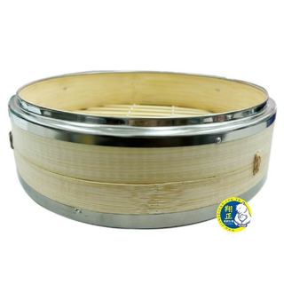 【全新商品】 8吋 竹蒸籠層 木蒸籠 加強8吋 不鏽鋼圈