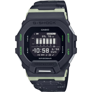 CASIO 卡西歐 G-SHOCK 夜光迷彩 城市夜景系列藍芽手錶 GBD-200LM-1