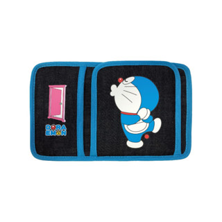 哆啦A夢DORAEMON DR-23003 牛仔布多功能遮陽板置物夾【真便宜】