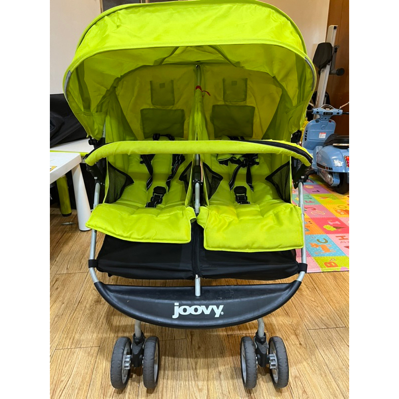 雙人推車 美國joovy 雙胞胎跑車 二手