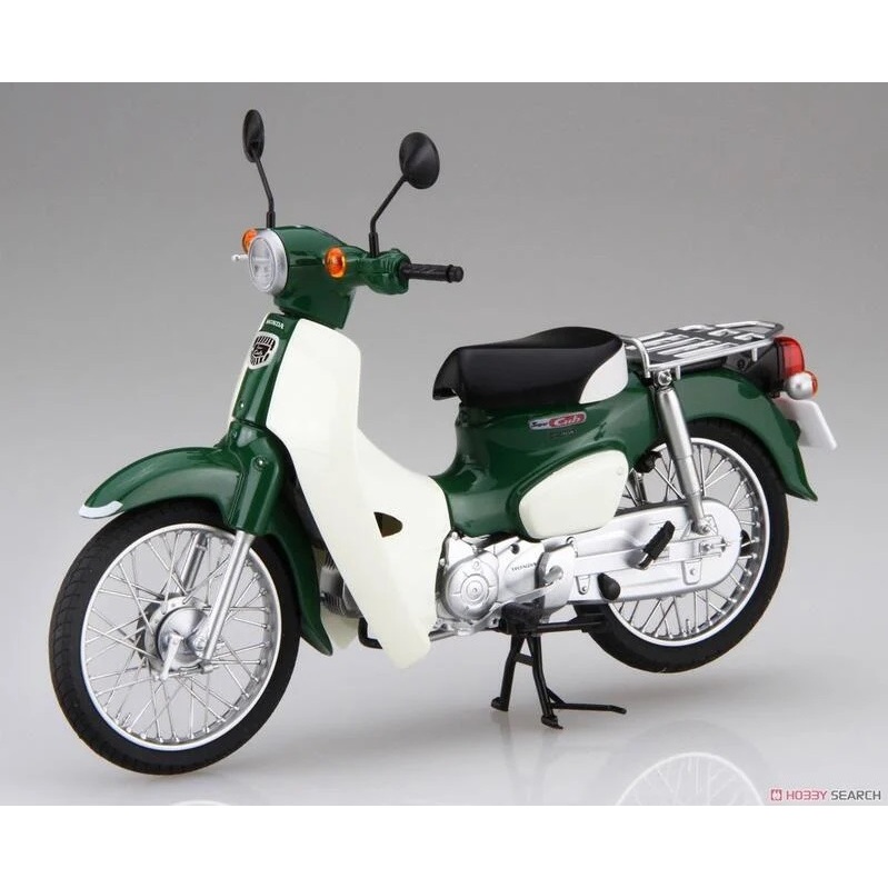 參號倉庫 預購 Fujimi 富士美 本田小狼 NEXT7 SUPER CUB C110 金屬綠 1/12 組裝模型