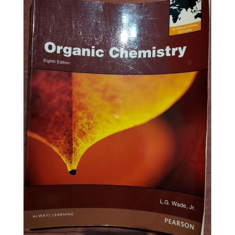 Organic Chemistry L.G. Wade Pearson 8e