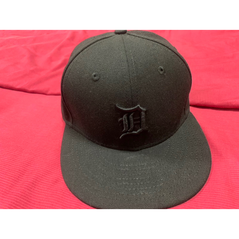 NEW ERA 59FIFTY MLB 底特律老虎隊 全封帽 全黑色 7 1/4 含帽盒