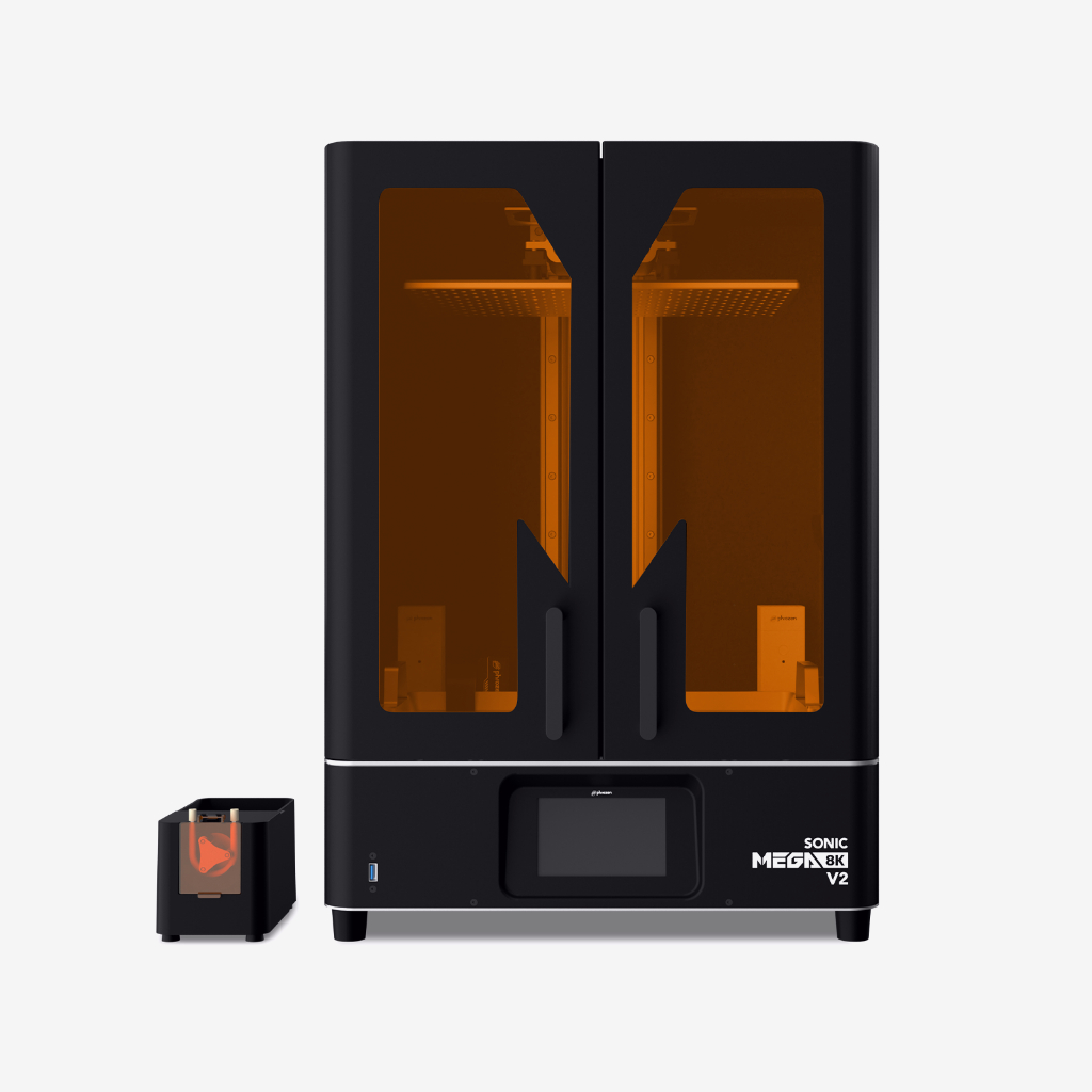 MEGA8K V2 LCD光固化3D列印機 單機〔配載可拆式空氣清淨機，且可加購自動注料機〕