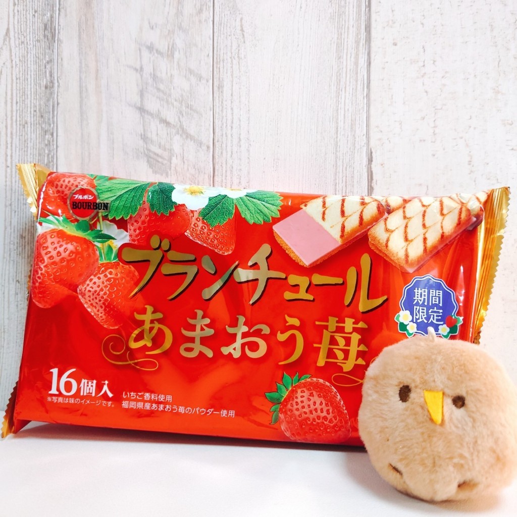日本 波路夢 BOURBON 草莓夾心餅乾 草莓餅乾 福岡 甘王 草莓 夾心餅乾 草莓夾心 期間限定 限定 夾心 餅乾