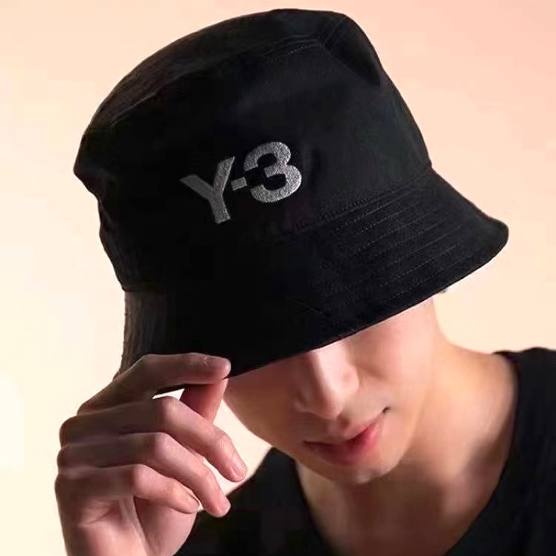 ✴Sparkle歐美精品✴ Y-3刺繡logo漁夫帽 Y3遮陽帽 帽子 IQ3394 現貨真品